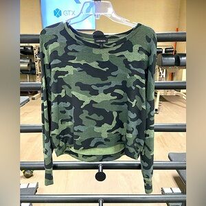 Express Camo Top Brand New